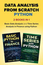 Data Analysis from Scratch with Python Bundle: Basic Data Analysis and Time Series Analysis in Finance using Python - Hardcover
