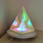 Pyramid Table Lamp Creative Night Light For Living Room And Bedroom Atmosphere