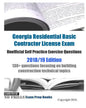 Georgia Residential Basic Contractor License Exam Unofficial Self Practice Exercise Questions 2018/19 Edition: 130+ questions focusing on building con - Paperback
