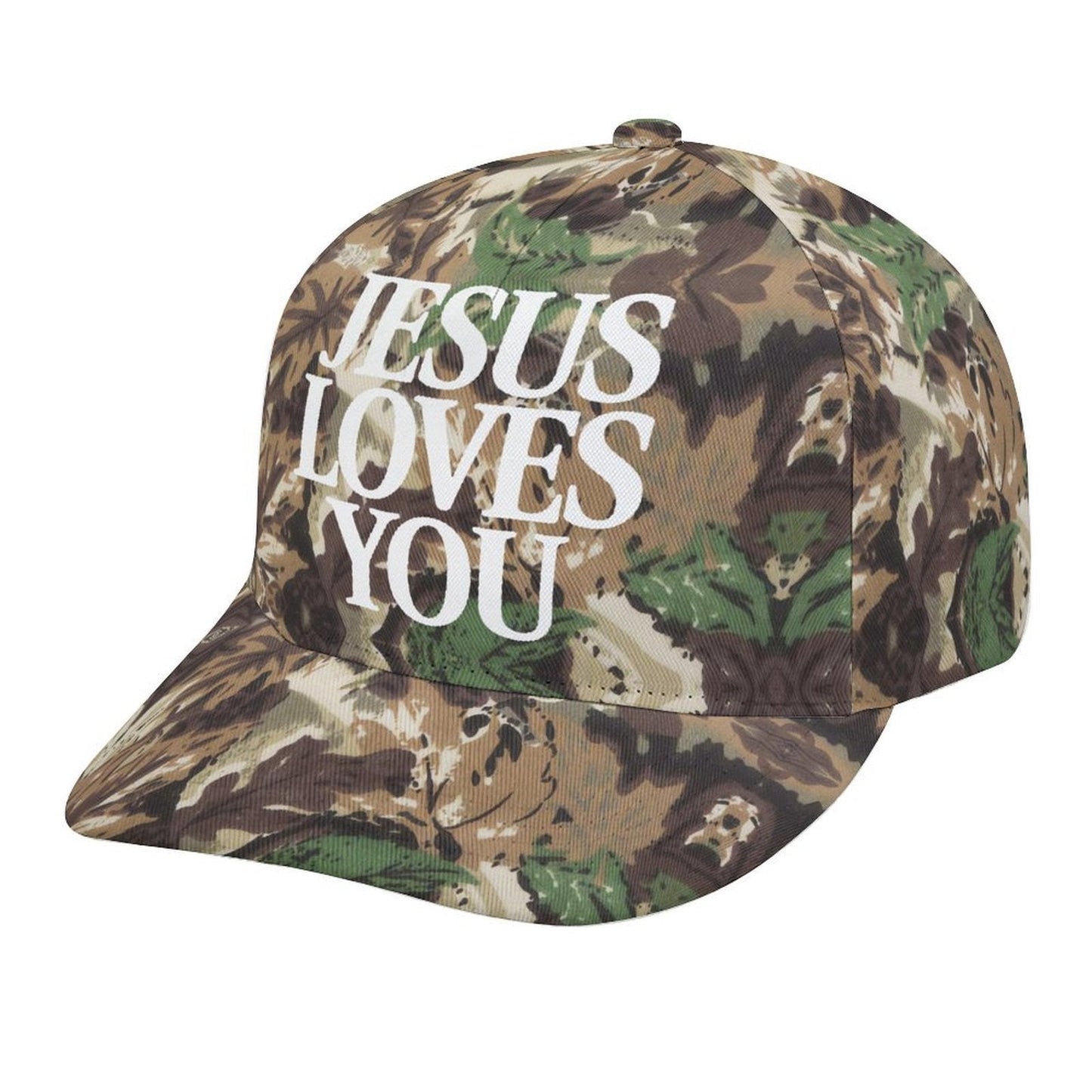 Creative Versatile Casual Printed Cap With A Baseball-style Brim
