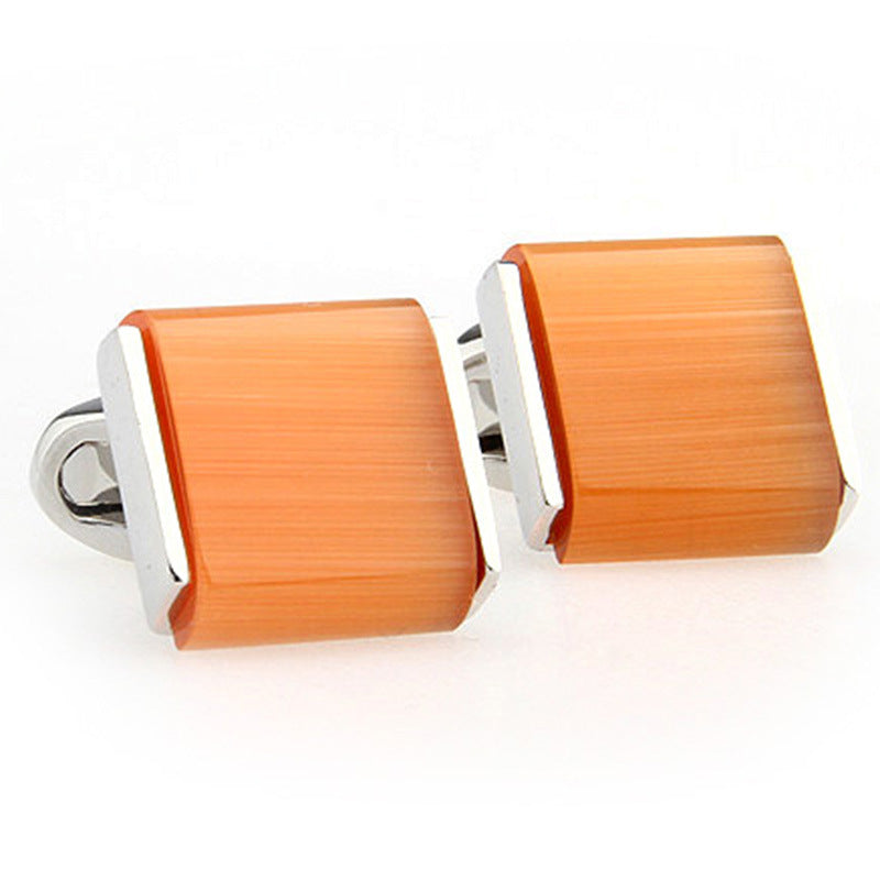 Opal Cufflinks Business Elite French Style Cufflink