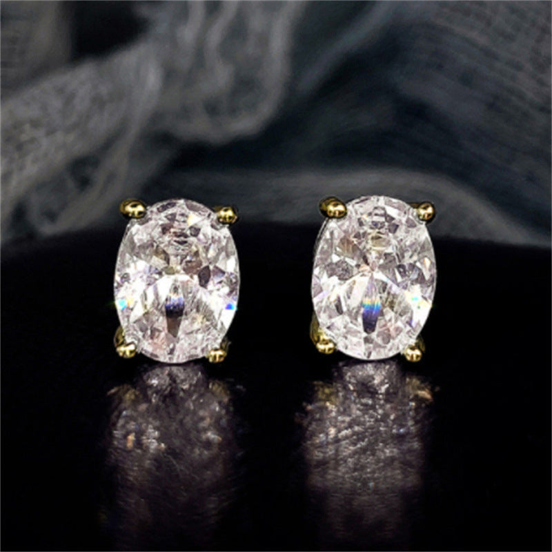Fashionable Business-Style All-Match Earrings For Office Ladies