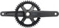 microSHIFT Sword 1x Crankset - 172.5mm 10-Speed 42t 110 Asym BCD  24mm Spindle BLK