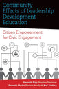 Community Effects of Leadership Development Education - Paperback