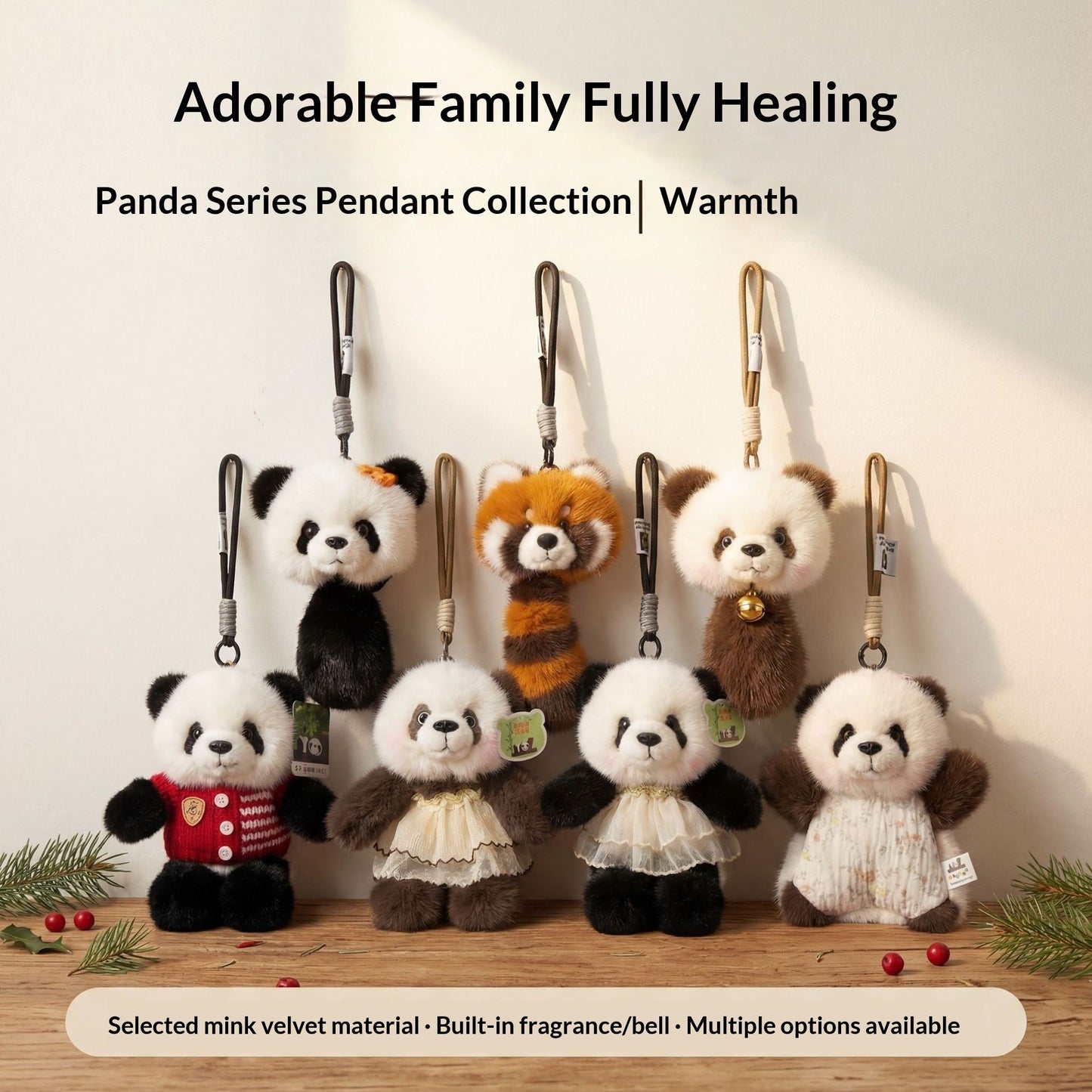 Plush Toy Pendant Panda