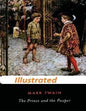 The Prince and the Pauper by Mark Twain (Illustrated) - Paperback