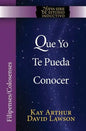 Que Yo Te Pueda Conocer - Filipenses/Colosenses (Niss) / That I May Know Him - Philippians/Colossians (Niss) - Paperback