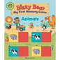 Bizzy Bear: My First Memory Game: Animals: (Interactive Memorization Board Book about Animals on the Farm, at the Zoo, and in the Sea for Toddlers - W - Board Book