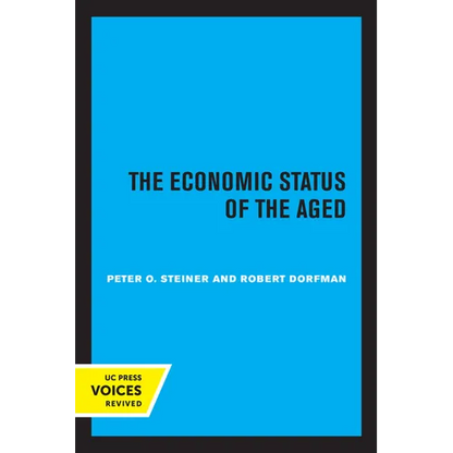 The Economic Status of the Aged - Paperback