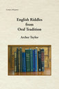English Riddles in Oral Tradition - Paperback