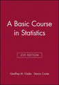 A Basic Course in Statistics - Paperback