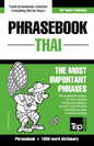 English-Thai phrasebook and 1500-word dictionary - Paperback