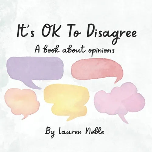It's OK to Disagree: A book about opinions - Paperback