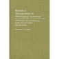 Resource Management in Developing Countries: Africa's Ecological and Economic Problems - Hardcover