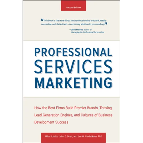 Professional Services Marketing - Hardcover