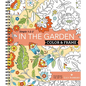 Color & Frame - In the Garden (Adult Coloring Book) - Spiral