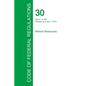 Code of Federal Regulations Title 30, Volume 1, July 1, 2015 - Paperback