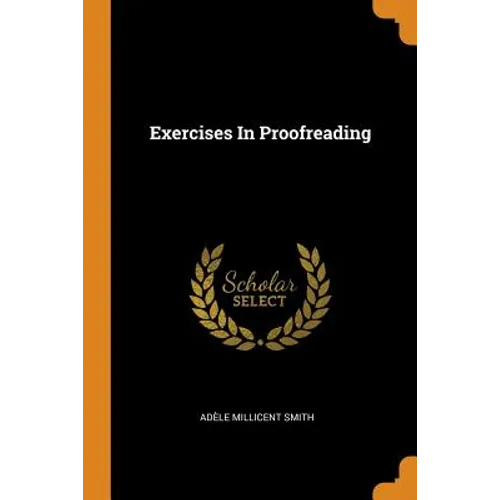 Exercises in Proofreading - Paperback