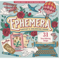 Ephemera Adult Coloring Book (31 One-Sided Designs on Thick Paper) - Paperback