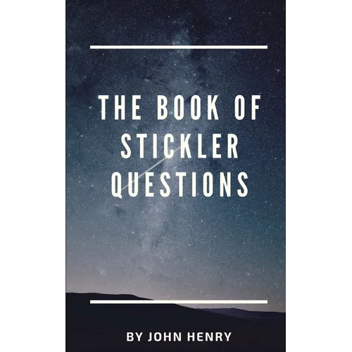The book of Stickler Questions - Paperback