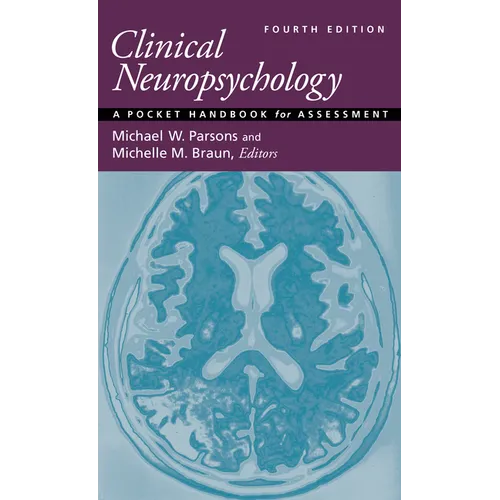 Clinical Neuropsychology: A Pocket Handbook for Assessment - Paperback