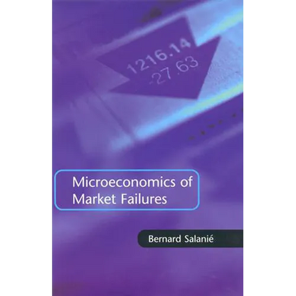 Microeconomics of Market Failures - Paperback