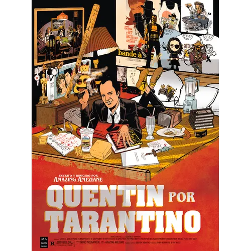 Quentin Por Tarantino: La Novela Gráfica Inspirada En La Vida de Quentin Tarantino - Paperback