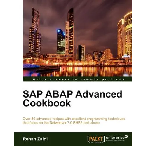 SAP ABAP Advanced Cookbook - Paperback