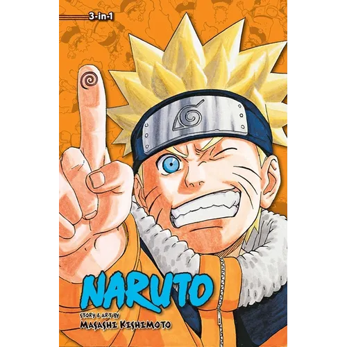 Naruto (3-In-1 Edition), Vol. 8: Includes Vols. 22, 23 & 24 - Paperback