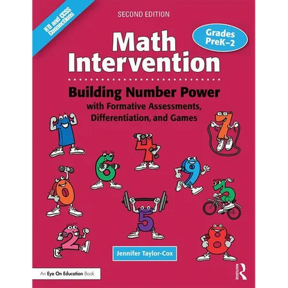 Math Intervention P-2: Building Number Power with Formative Assessments, Differentiation, and Games, Grades Prek-2 - Paperback