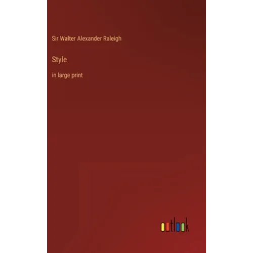 Style: in large print - Hardcover