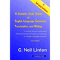 A Student's Study Guide of English Language Grammar, Punctuation, and Writing: A Simple, Easy to Understand Reference and Guide for English as a Secon - Paperback