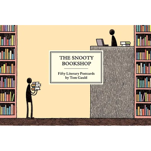 The Snooty Bookshop: Fifty Literary Postcards by Tom Gauld - Novelty