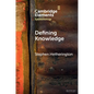 Defining Knowledge - Paperback