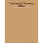 Universal Version Bible The Nevi'im Aharonim Part 2 - Paperback