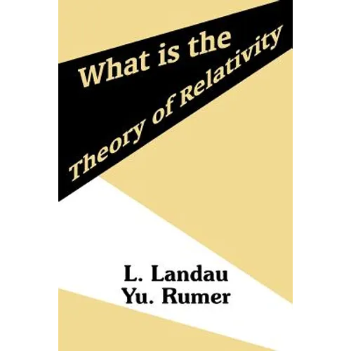 What is the Theory of Relativity - Paperback