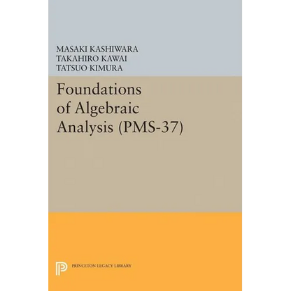 Foundations of Algebraic Analysis - Paperback