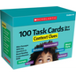 100 Task Cards in a Box: Context Clues - Hardcover