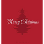 Merry Christmas: Hardcover Guest Book for Christmas Parties and Fall Holiday Events - Hardcover