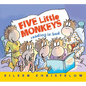 Five Little Monkeys Reading in Bed Board Book - Board Book