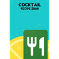 Cocktail Recipe Book: A Complete Guide to Modern Drink with 100 Recipes - Paperback