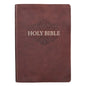 KJV Super Giant Print LL Brown - Leather