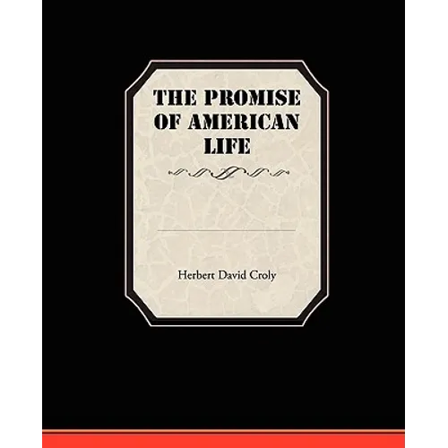 The Promise Of American Life - Paperback