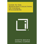 Guide to the Manuscript Collections of Colonial Williamsburg - Paperback