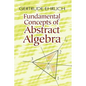 Fundamental Concepts of Abstract Algebra - Paperback