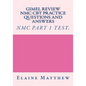Gimel Review NMC CBT Practice Questions and Answers - Paperback