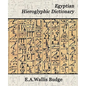 Egyptian Hieroglyphic Dictionary - Paperback