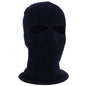 2 Holes Full Face Cover Hood Knitted Balaclava Face Mask