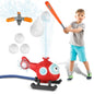 2-in-1 Water Sprinkler Baseball Helicopter Toy