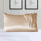 2-Pack 100% Silk Pillow Cover With Trim